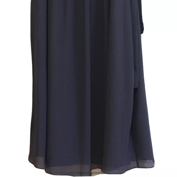 Tulle and Chantilly Maxi Dress Bridesmaid Dress Formal Wedding Size 6/8 - Picture 4 of 13